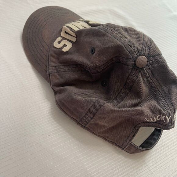 Lucky Brand Vintage Grey Genius Hat SnapBack One Size - Picture 3 of 7